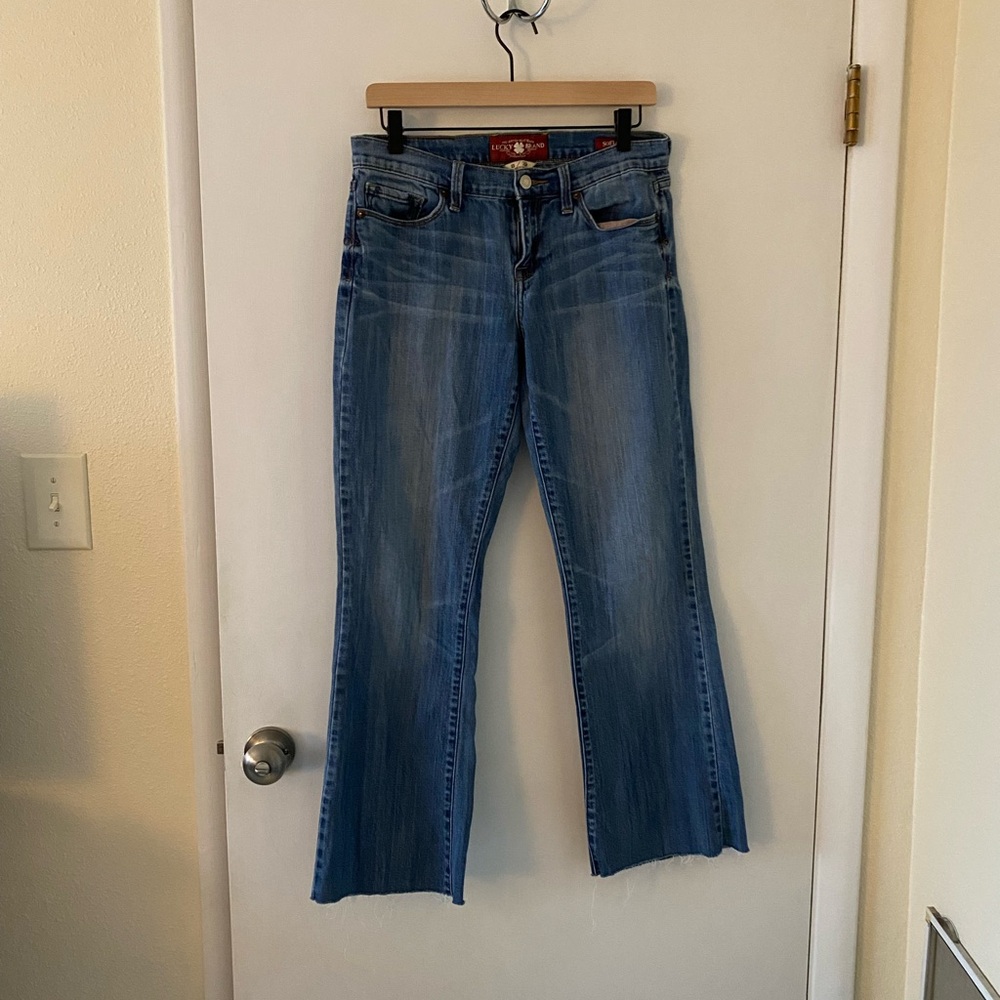 Lucky Brand Sofia Boot Cut Denim Blue Jeans Medium Wash Size 8 / 29